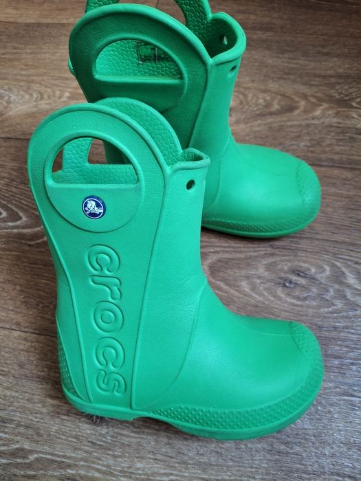 Гумові чоботи, черевики crocs c9 (устілка 15,7)