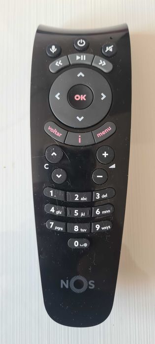 Comando TV NOS - Compatível com sistema UMA V1 - COMO NOVO