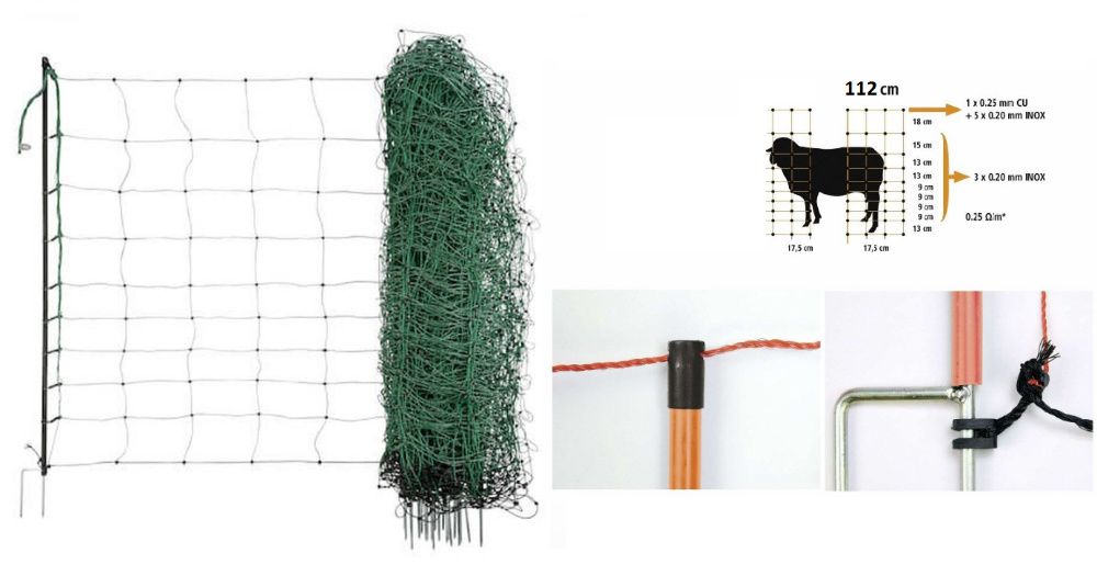 Cerca elétrica para ovelhas cabras porcos cães galinhas e outro