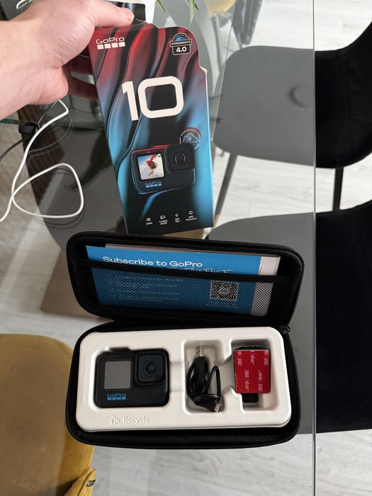 GOPRO HERO 10 NOVA NA CAIXA