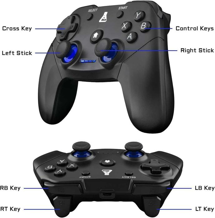 Геймпад бездротовий  thorium k-pad ps3/pc чорний