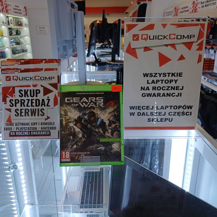 Gra XBOX ONE / X Series Gwar 1 Rok Gears Of War 4 QUICK-COMP Przemyśl