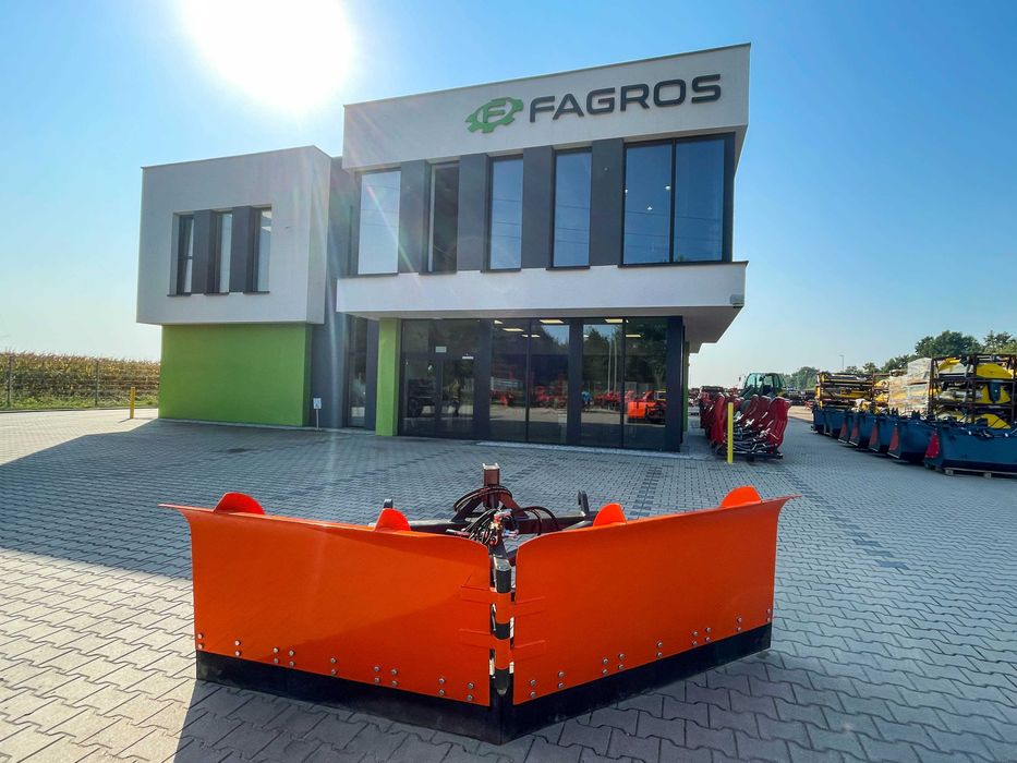 Pług Śnieżny do śniegu Strałka składany  KAT II Hydrauliczny TUZ RABAT