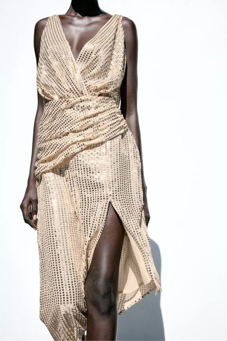 Сукня ZARA зі стразами паєтками