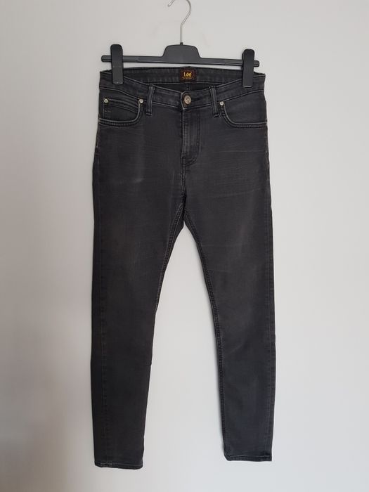 Lee męskie jeansy S W30 L32 oryginalne czarne uniwersalne basic