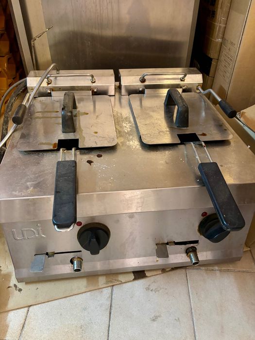 Fritadeira Industrial Dupla UDI Trifásica