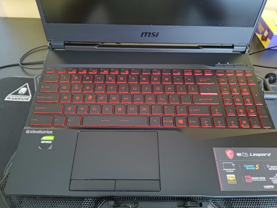 MSI GL65 Leopard 10SFR /I7-1075H/RTX 2070 8gb/ 16gb ram