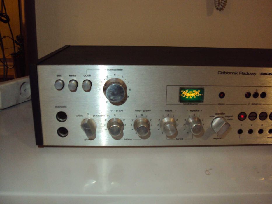 Piękny RADMOR 5102 TE srebrny panel świeżo po przeglądzie