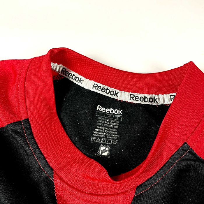 Reebok NHL Chicago Blackhawks crewneck bluza z nadrukiem 90s (L)