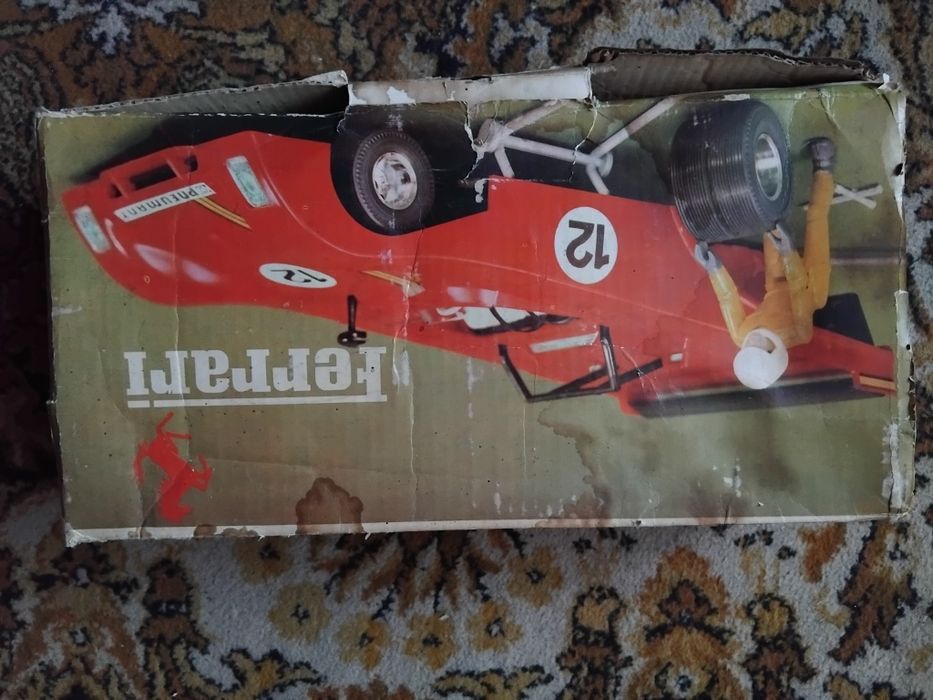 Ferrari 312 производства ГДР. Масштаб 1:12, Piko, середина 80х.