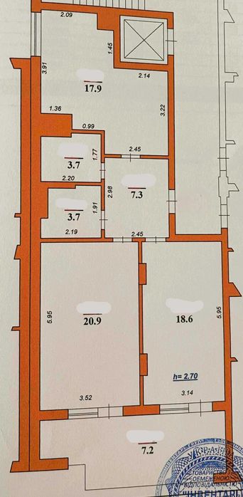 2-rooms apartment apartment by the address st. Petefi Shandora pl (area 79,3 m²) - Atlanta.ua - photo 4