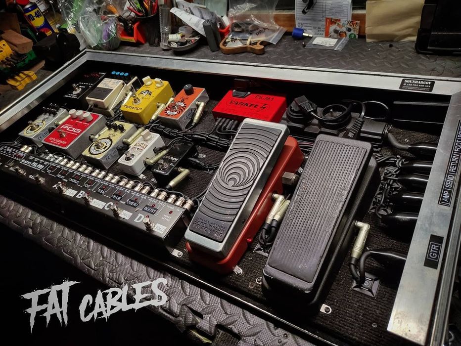Pedalboard MXR, Dunlop, Boss, Pog, Joyo, Polytune