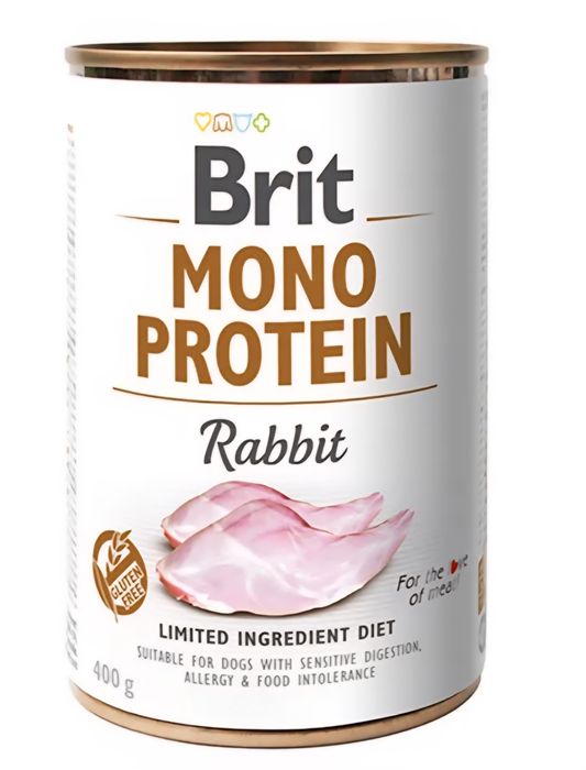 24x400g Brit Mono Protein KRÓLIK Hipoalergiczna bez ZBÓŻ 
Wysokiej jak
