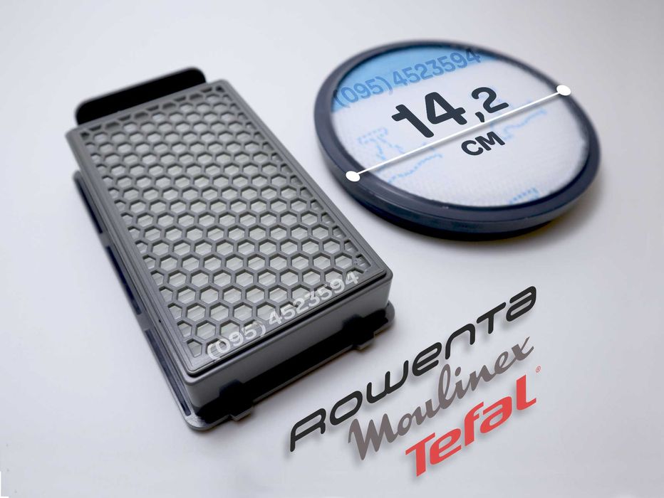 Набір 2 шт. фільтри для пилососа Rowenta / Moulinex / Tefal ZR005901