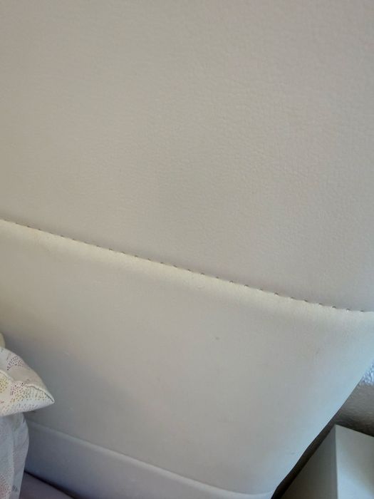 Cama casal branca