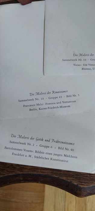 Pocztówki  - Kartki - Słynnych Malarzy