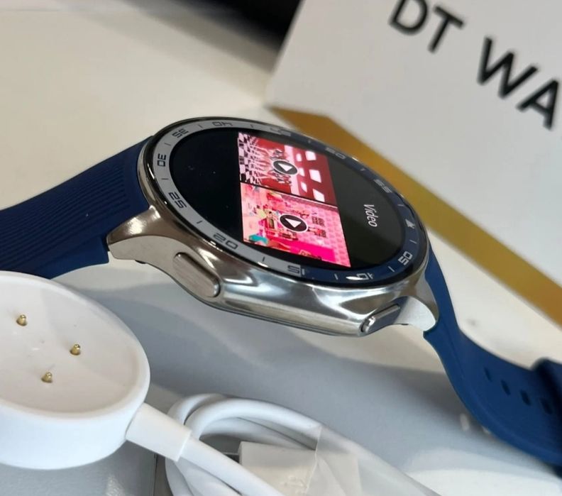 Smartwatch DTx com chamadas e memória 4 gigas (Novo) Azul