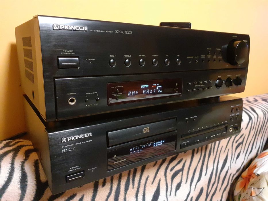 Pioneer zestaw Hi-Fi Amplituner SX-303RDS+odtwarzacz CD Pioneer PD-204