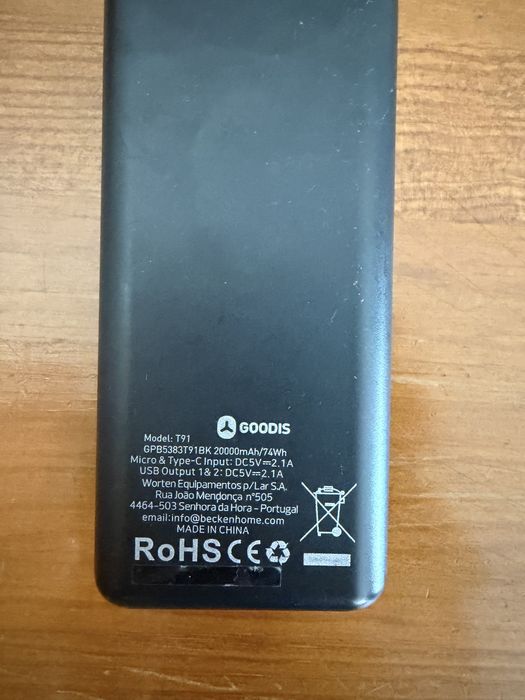 Powerbank GOODIS 20000mAh