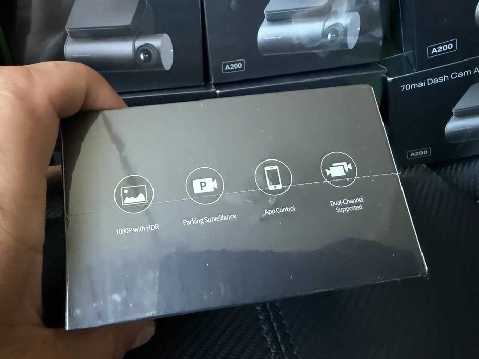 Автомобільний відеореєстратор 70Mai Dash Cam A200 Full HD 1080P, Wi-Fi, HDR, G-Sensor, Global version