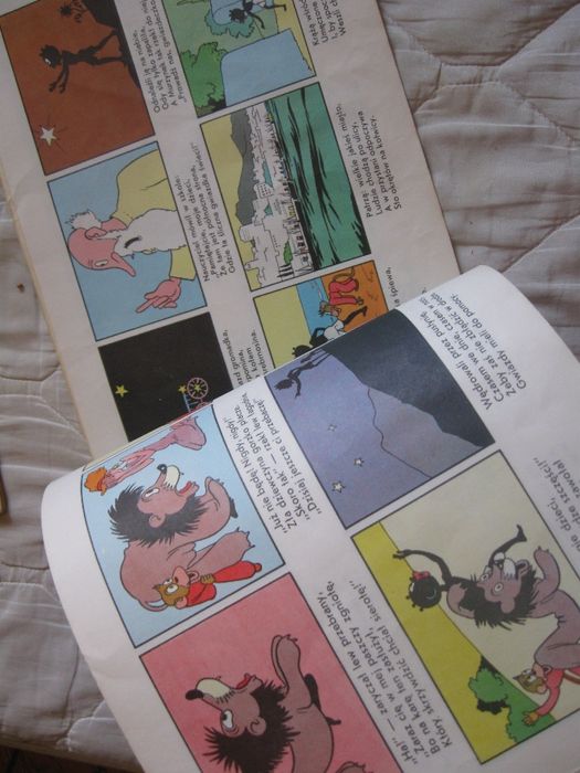 Koziołek Matołek i Smok Wawelski Małpka Fiki Miki Komiks komiksy PRL