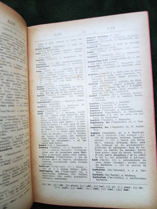 Dicionário Inglês-Português	- 1951 - Autor: P. Júlio Albino Ferreira