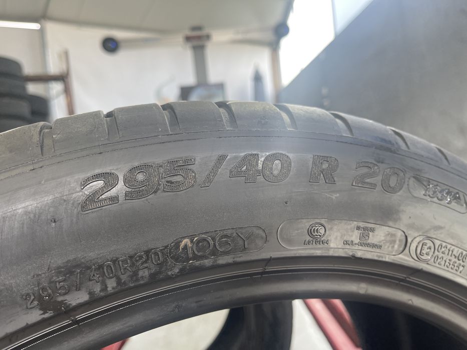 Pneus 295-40r20 Michelin como novos