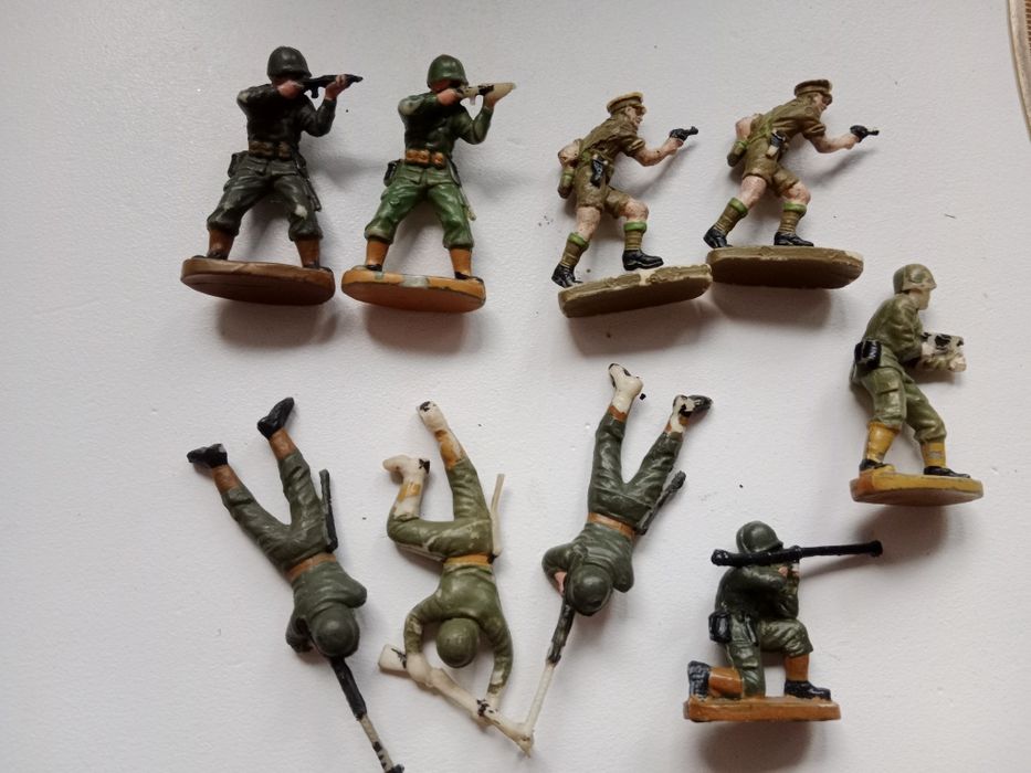 Żołnierzyki PRL Amerykanie Marines
