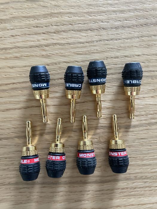 Monster cable wtyki bananowe