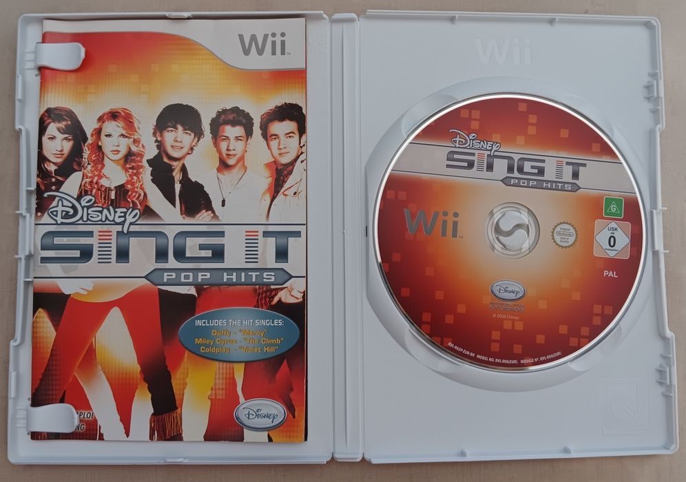 Disney Sing Hit Pop Hits Nintendo Wii