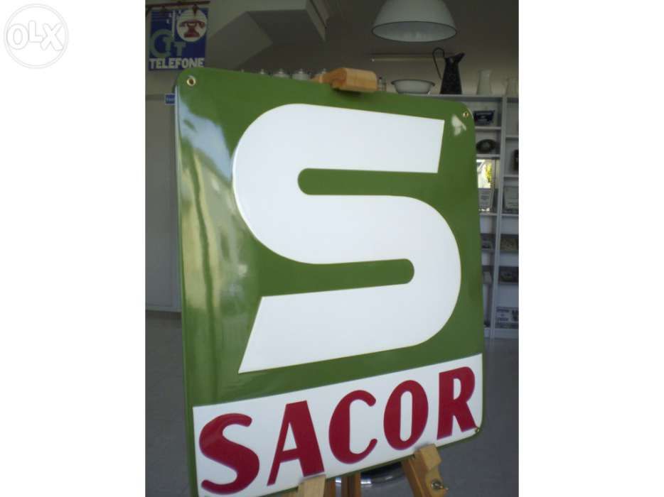 Placa Esmaltada Sacor