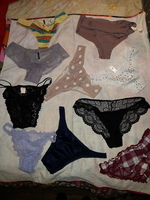 Lote de 10 cuecas XS/S - várias marcas.