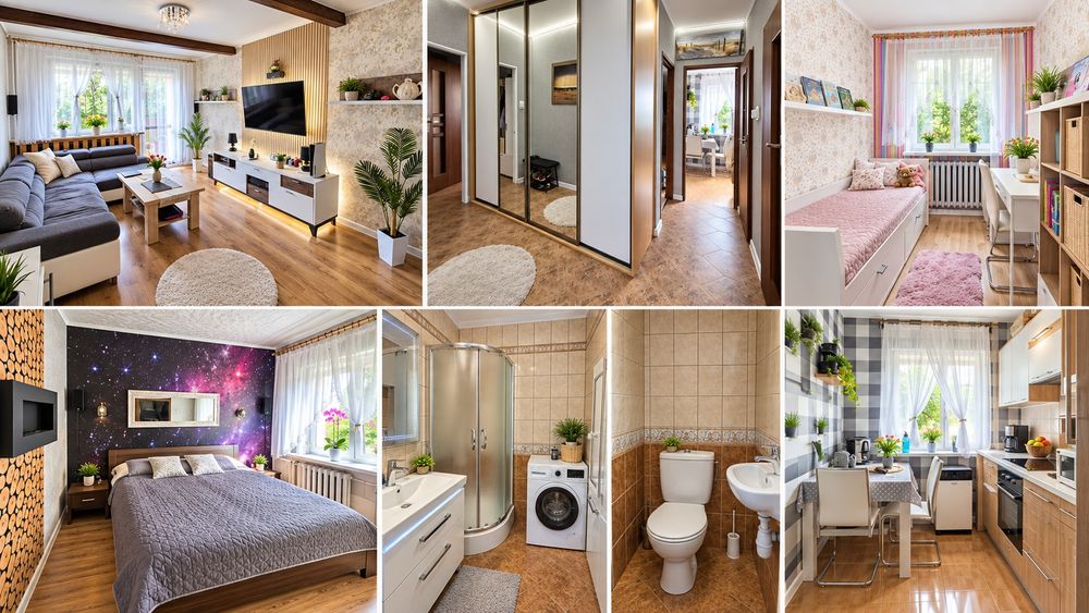 Mieszkanie 66 m² | Parter | Balkon | Piwnica | Gliwice – Sośnica