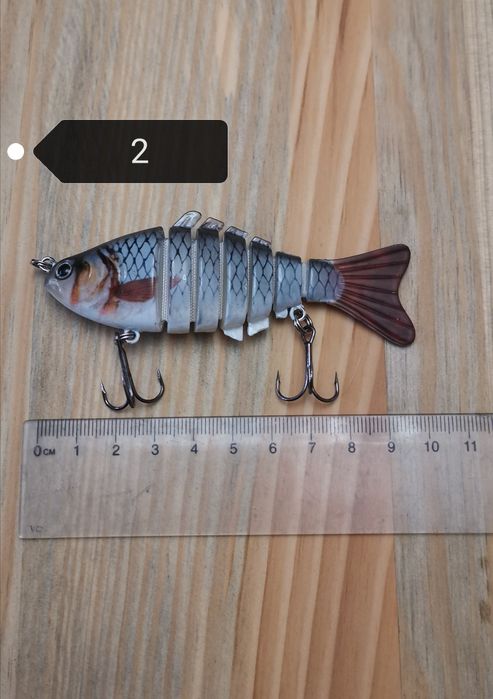 Воблер, блесна, приманка на хижака, приманка на щуку, віброхвіст