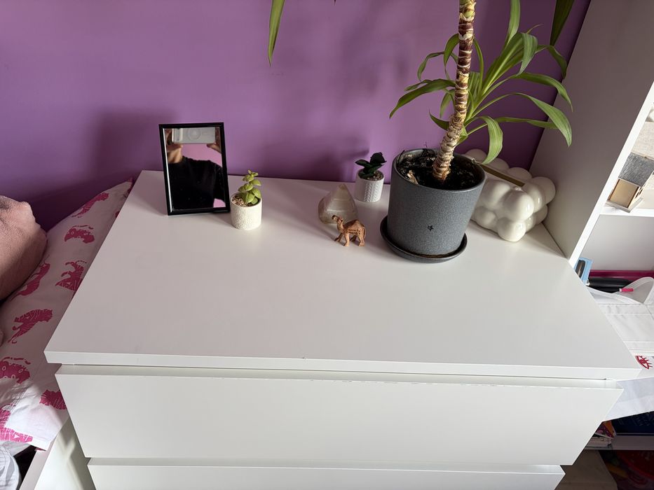 Komoda biala malm ikea