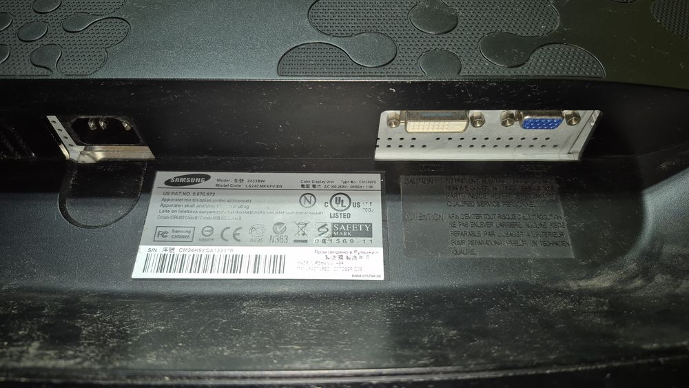 Monitor Samsung 2433BW