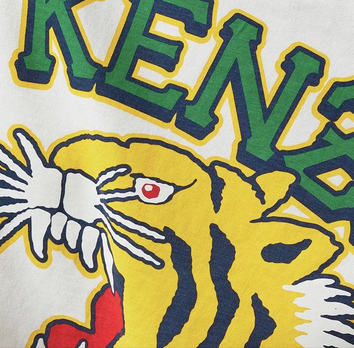 Футболка Kenzo Tiger Var. sity Regular T-Shirt женская