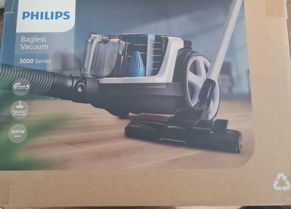 Odkurzacz Bezworkowy PHILIPS 3000 series FC9332/09 Czarny, Niebieski,