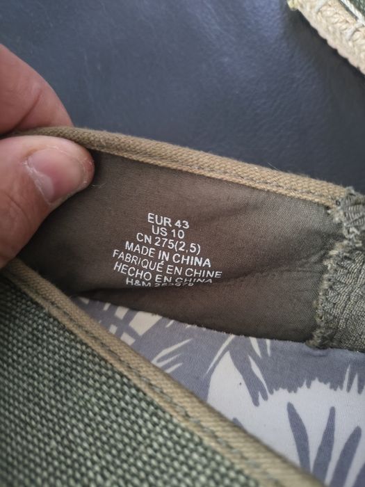 Espadryle dwie pary 43 i 42