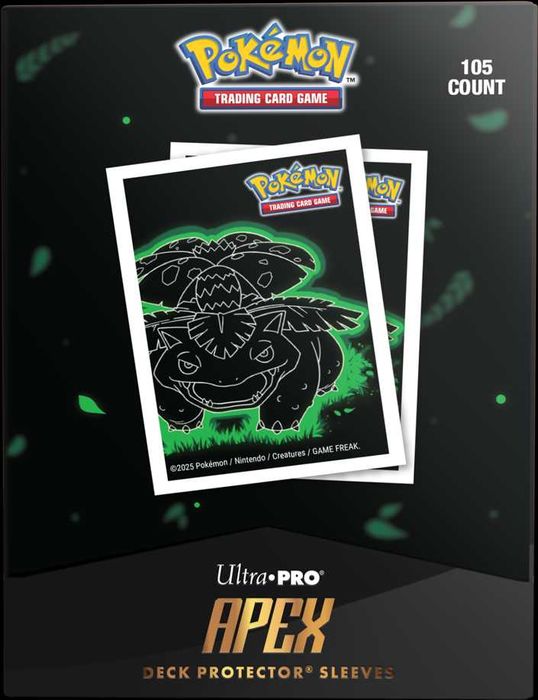 Koszulki na karty Ultra Pro: Pokémon - Neon Kanto - Venusaur.
