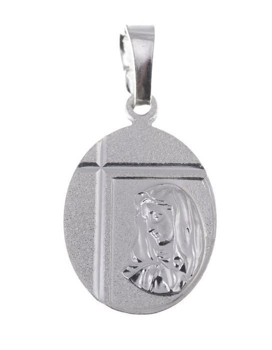 MM111 Medalik srebrny - Matka Boska