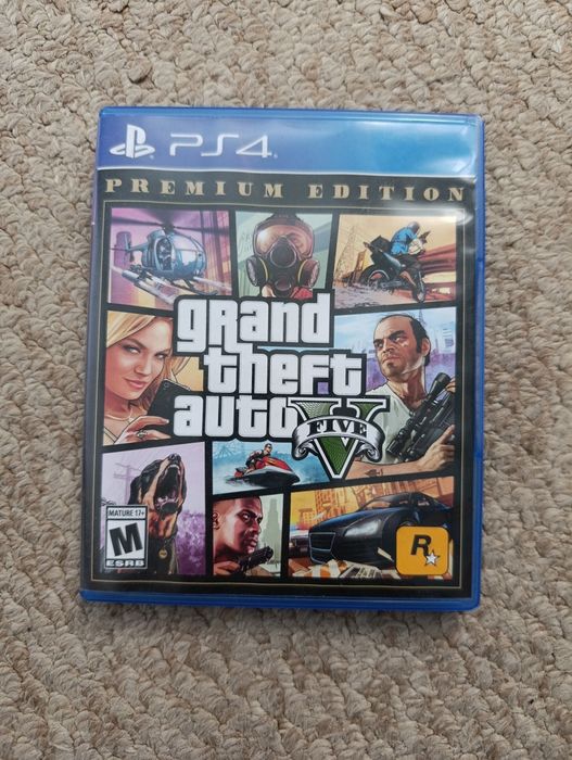 Диск ГТА 5, пс4.