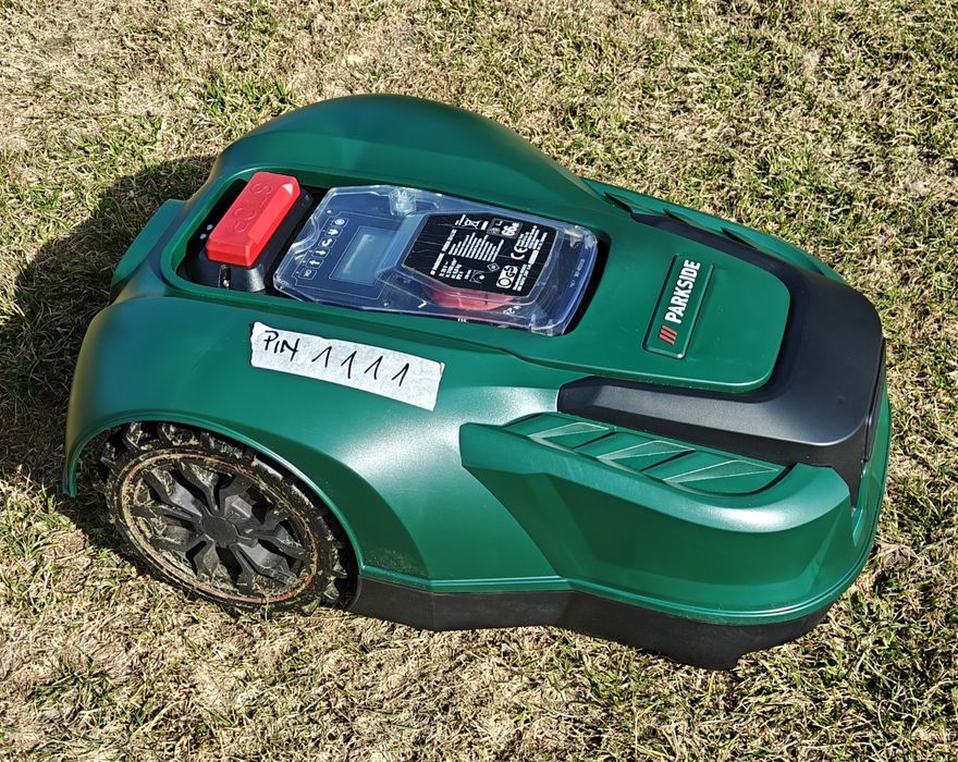 Robot koszący kosiarka Parkside PMRDA 20-Li B2 z akumulatorem i stacją