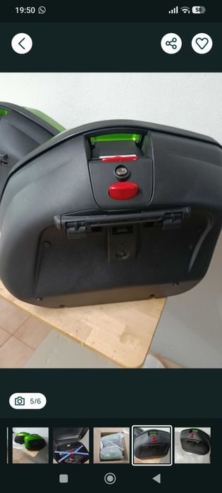Top cases laterais Givi