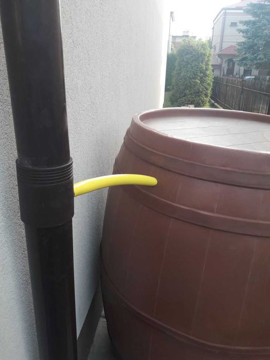 Beczka na deszczówkę 1000 L, OZDOBNA, Beczka na wodę 1 m3
