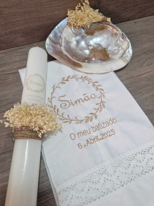Acessorios de batismo s/ caixa