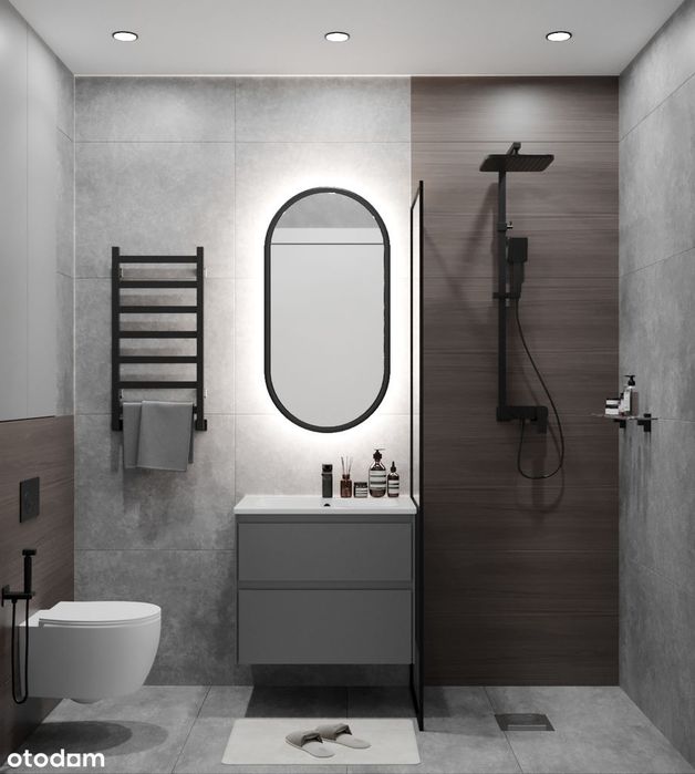 Bliźniak 112 m2, ogródek 91 m2 - Bawarski styl