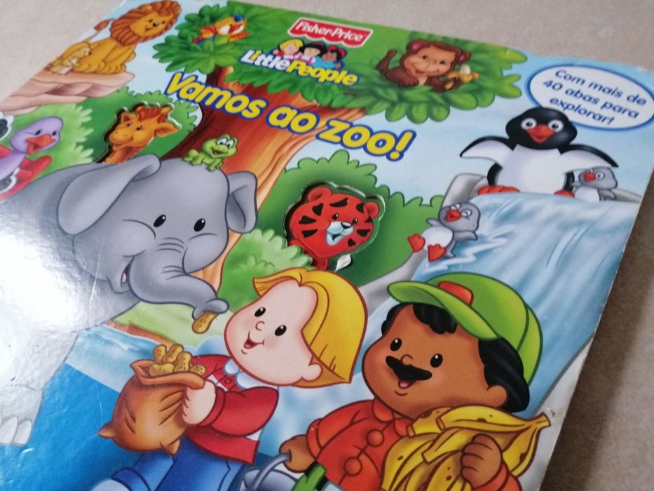 Livro - Fisher-Price Little People história infantil