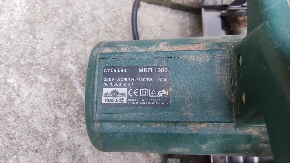 Przecinarka do drewna Meister Craft MKR 1200