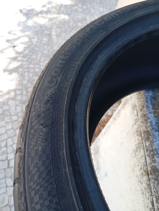 Pneus continental contact 3.  245/40/r18